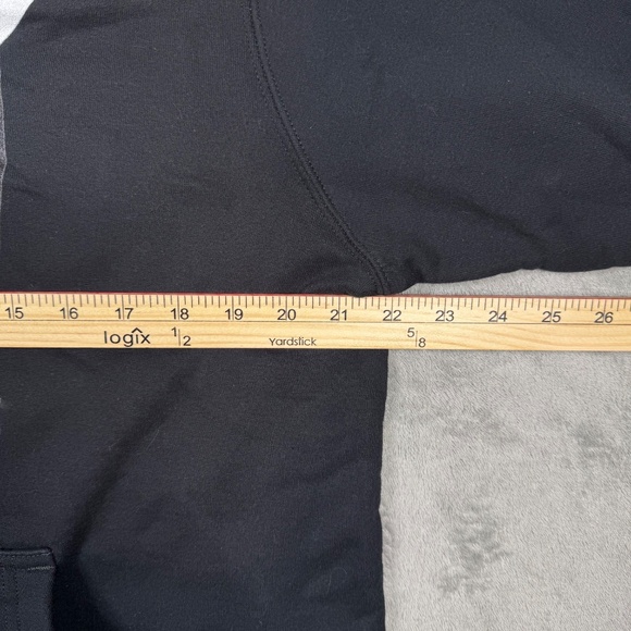 Marvel Stark Industries Mens L Black Hoodie Iron Man Graphic Pullover Sweatshirt - Picture 7 of 9